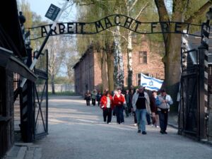 Das Stammlager in Auschwitz. Foto Hartmut Ziesing