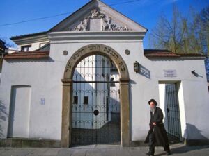 Die Remuh-Synagoge in Kazimierz.