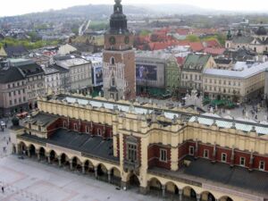 Tuchhallen und Rynek in Krakau, Foto: Hartmut Ziesing
